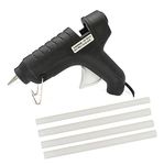 Black 40W 40 Watt Glue Gun With 4 Hot Melt Glue Sticks