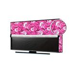 JM Homefurnishings Waterproof, Weatherproof and Dust-Proof LED Smart TV cover for TCL (55 inch) Ultra HD 4K, 55R500 Protect Your LCD-LED-TV Now floral print