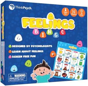 ThinkPsych Feelings Bingo - Act It Out Emotion Game