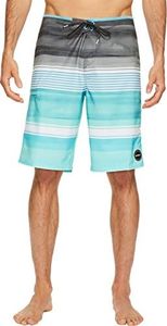 O'Neill Men's Hyperfreak Heist Quick Dry Stretch Boardshort, Turquoise 1 / Heist, 38