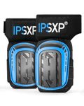 IPSXP Professional Knee Pads for Work,Gardening & Construction Knee Pads for Men and Women with Thick Double Gel Cushion, Strong Adjustable Non-Slip Straps (Blue)