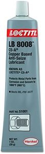 Loctite 51001 C5-A Copper Based Anti-Seize Lubricant, 1 oz. Tube