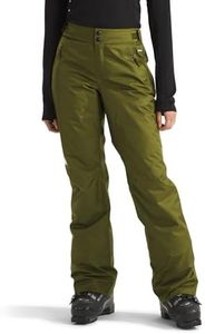 THE NORTH FACE Women's Sally Insulated Snow Pant, Forest Olive, Medium Regular