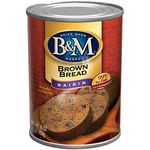 B & M Brown Bread, Raisin Bread, 16 Ounce (Pack of 12)