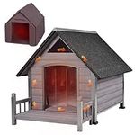 Dog House Outdoor with Insulated Li