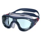 Speedo Unisex-Adult Biofuse Mask | Dive | Swim | Ergonomic Design | Open Water | Leak Free Goggles, NAVY, One Size