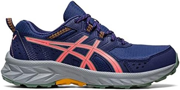 ASICS Women's Gel-Venture 9 Running Shoes, 7.5, Indigo Blue/Papaya