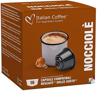 Dolce Gusto Café con Leche Sabor Avellana 64 Cápsulas Compatibles
