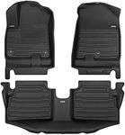 TuxMat - for Kia NIRO EV 2019-2022 Models - Custom Car Mats - Maximum Coverage, All Weather, Laser Measured - This Full Set Includes 1st and 2nd Rows