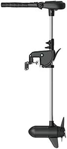 PARKHO HASWING Electric Trolling Motor – 24V 5 HP Power 39.4 Inch Shaft Protruar Brushless Transom Mount Bracket Stepless Speed Control Boat Fishing Saltwater Freshwater with Magnetic Kill Switch