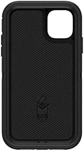 Otterbox Defender Coque pour iPhone 11, Antichoc, Anti-Chute, Ultra-Robuste, Coque de Protection, supporte 4X Plus de Chutes Que la Norme Militaire, Noir, Livré sans Emballage