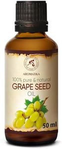 Aceite de Semilla de Uva - 50ml - Vitis Vinifera - Prensado en Frío - Aceite Vegetal - Aceite Base - Aceite Portador - Aceite para la Piel - Cuidado del Cabello