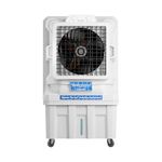 Swan 150 Fix Grill 150L Desert Air Cooler with Copper Pump | High-Density Bacterial Resistant Honeycomb | 3-Speed Control | Auto Refill Technology | 2-Year Warranty (Grey 2)