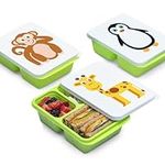 3-PACK TotBox Kids Lunch Box, Bento
