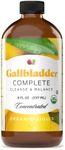 Gallbladder Complete 8oz Organic Liquid Concentrate - Digestive Vinegar Bitters Supplement