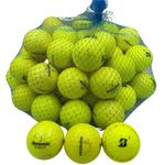 Golf Ball Planet 50 Pack Used Golf Balls Mix (3A/Good, Yellow)
