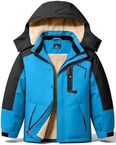 GEEK LIGHTING Kids Winter Ski Jacket Boys Girls Warm Snow Coat for Skiing