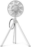 BALMUDA NatureWind Studio 35.5 in Standing Fan | 9 dB Quiet Operation | 5 Air Speeds Including Jet Mode | 150° Oscillation | Patented Dual-Blade Natural Airflow | Made in Japan | White