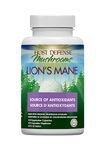 Host Defense Lions Mane Mushroom Supplement 120 Mushroom Capsules for Brain Health | Polysaccharides & 1000mg Lion's Mane Powder per Serving |Mushroom Supplements for Brain & Nervous System Support | Mushroom Powder Extract Pills, Host Defense Mushrooms| Lion's Mane Pills