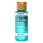 DecoArt Acrylic Paint for Arts and Crafts, Peacock Pearl, 59 ml (Pack of 1)