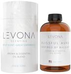 Levona Scent Essential Oil - Fresh Aroma for Home, Office, Hotel & Spa, Perfect in Humidifiers and Diffusers, Luxury Fragrance, With Roses, Geranium, Zesty Lemon Notes - 700ml/ 23 fl oz, Blissful Aura