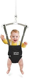 Infant Master Baby Doorway Jumpers, Sturdy Johnny Jumper Adjustable 10.8"-23.6" Strap, Soft Baby Johnny Bouncer w/Seat Bag, Protable Doorway Jumper and Boucer for Baby, Ideal Gift for Infant