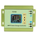 Akozon Solar Charge Controller Lcd Display Mppt Solar Panel Charge Controller For Lithium Battery