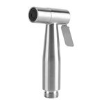 Stainless Steel Hand Held Toilet Bidet Sprayer Bathroom Shower Water Spray Head Hose Holder with Adjustable Water Pressure Control