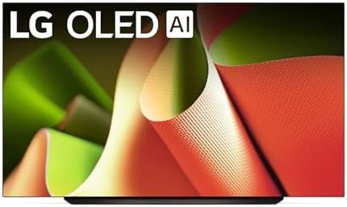 LG 83-Inch B4 OLED 4K Smart TV - α9 AI Processor 4K Gen 7, Alexa Built-in, 120Hz Refresh Rate, HDMI 2.1, G-Sync, FreeSync, VRR, WebOS 24, Dolby Vision, Dolby Atmos, Magic Remote (OLED83B4PUA, 2024)