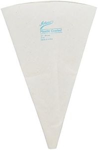 Ateco Plastic Coated Decorating Bags, 18-Inch Size, White
