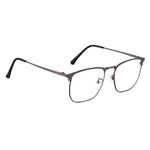 ROYAL SON Square Matte Black Computer Glasses Blue Light Blocking Spectacles Frames Men Women - SF0086-C1-Frame