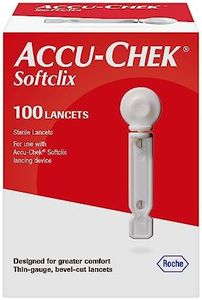 Accu-Chek Softclix Diabetes Lancets for Diabetic Blood Glucose Testing (Pack of 100) (Packaging May Vary)