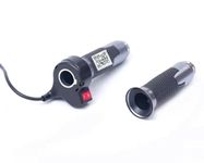 SNA Electric Vehicle Throttle: Compatible with 24v-72v Electric Scooters, e-Bikes, and More