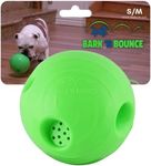 Bark N Bounce: The Interactive Dog Toy Ball That Bounces and Laughs, Engaging Your Dog's Natural Instincts (Small/Medium 3.75 Inches - Dogs 30lbs and Under)