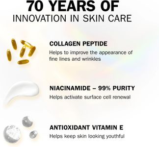 Olay Collagen Peptide Eye Cream with Niacinamide & Vitamin E, 15ml – Anti-Ageing, Hydrating