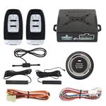 EASYGUARD PKE Passive Keyless Entry Car Alarm System Push Button Start Remote Start Starter DC12V EC003-1