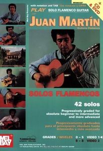 Mel Bay Play Solo Flamenco Guitar with Juan Martin Book, CD, and DVD: Vol. 1 by Juan Martin(2002-03-08)