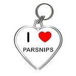 I Love Heart Parsnips - Heart Shape