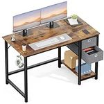 DUMOS Computer Desk with Drawers 48