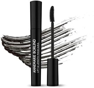 ANNEMARIE BÖRLIND - LIFT & LENGTH MASCARA BLACK - curly & long eyelashes, 3D-Effect, with natural ingredients & castor oil, eye make-up, 0.27 Fl. Oz.