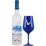 GREY GOOSE Premium French Vodka Gift Set With Acrylic Cup, 40% ABV, 70cl / 700ml, Delivered in Recyclable Packaging, Vodka Made from The Finest French Single-Origin Wheat & Natural Spring Water