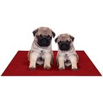 Amorite Dog Training Pad 70 X 50 Maroon (Small) | Waterproof Dog Pee Mat | Washable Pet Pee Pads for Dogs | Dog Urine Floor Protector | Non-Slip Pee Mat for Dogs and Puppies