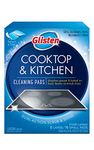 Glisten GC0608T Cooktop & Kitchen Cleaning, 8 Large/16 Small Pads, White