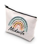 WCGXKO Trainee Midwife Gift Future Midwife Gift Midwife Thank You Gift Midwife Zipper Pouch Cosmetic Bag (Midwife CA)