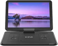 17.9" Portable DVD Player with 15.6