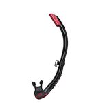 TUSA SP-170 Platina Hyperdry II Scuba Diving Snorkel, Black/Rose Pink