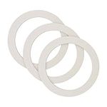 Univen Gasket for Stovetop Espresso Coffee Makers 6 Cup fits Bialetti, Imusa, BC, etc. Made in USA 3 PACK