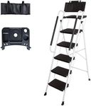 LEADALLWAY 5 Step Ladder with Handr