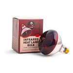 Fluker's Culinary Coop Infrared Heat Lamp for Chicken Coop or Outdoor Animals, 250 Watt