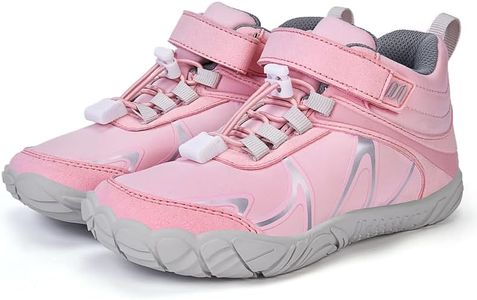 Hi-Y2Kgirls Kids Hiking Boots, Toddler Hiking Shoes Boys Girls Non-Slip Anti Collision Athletic Trekking Walking Boots for Little Kid/Big Kid
